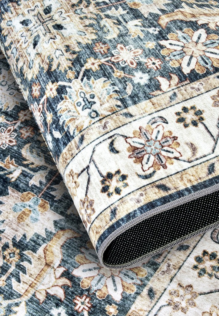 ELLE Decoration, Kusový koberec Imagination New 106044 Blue/Cream z kolekcie Elle, 120x160, modrá, obývacia izba
