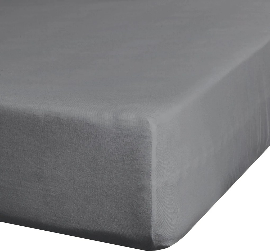 JERSEY PRESTIERADLO JERS4 120X200 CM, VÝŠKA 25 CM SIVÉ