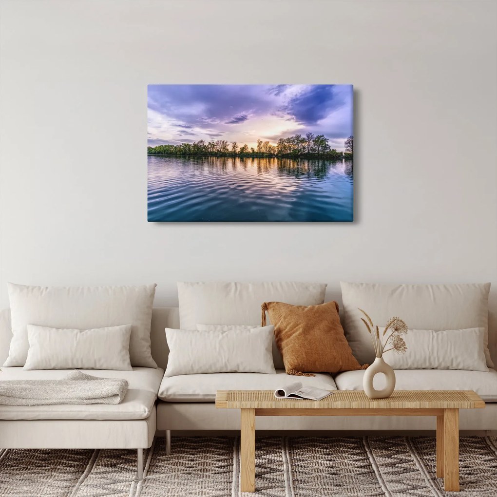 Obraz jazera (90x60 cm)
