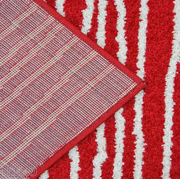 Kusový koberec Lotto 562 FM6 R, 160x235, červená, chodba / predsieň, Oriental Weavers