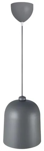 Nordlux - Závesné svietidlo ANGLE na lanku 1xE27/25W/230V, sivé