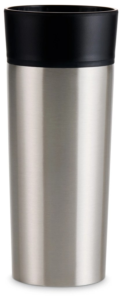 Cestovný hrnček na kávu TO GO, ušľachtilá oceľ