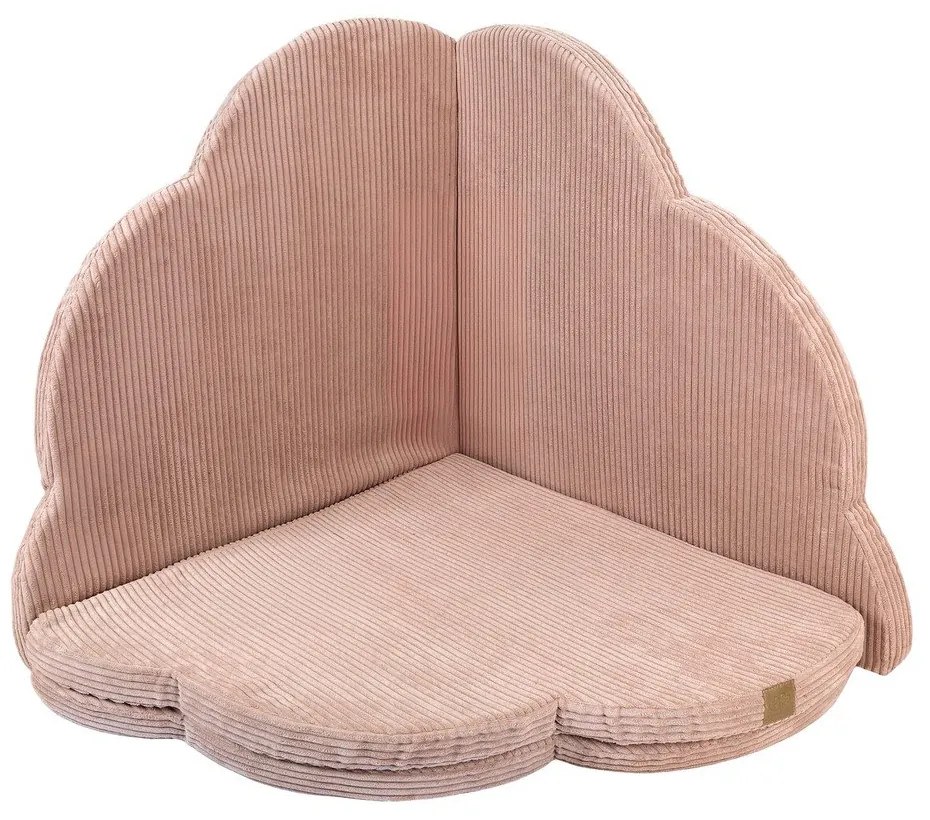 Ružová detská hracia podložka 160x160 cm – Meowbaby