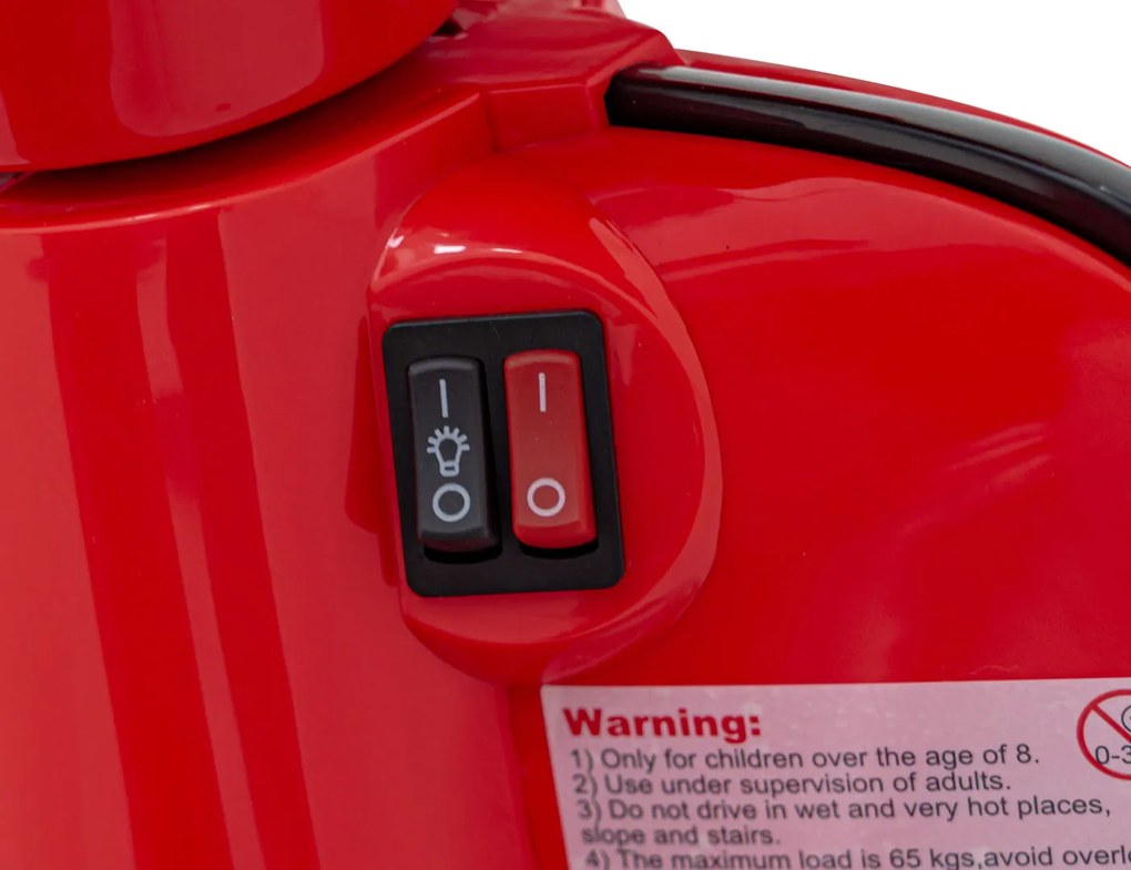 Ramiz Vozidlo Retro 23 Scooter Červená