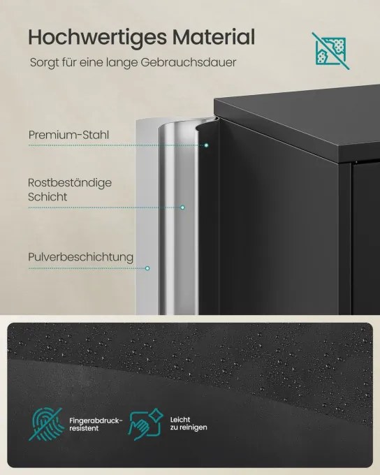 Oceľová skrinka OMC017BD01