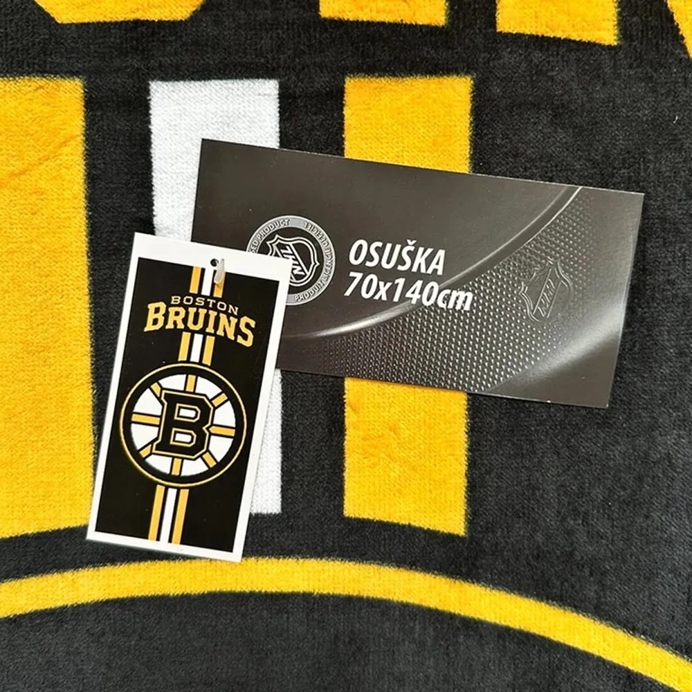 Bavlnená osuška Boston Bruins Prestige Black - NHL - 100% bavlna - 70x140 cm