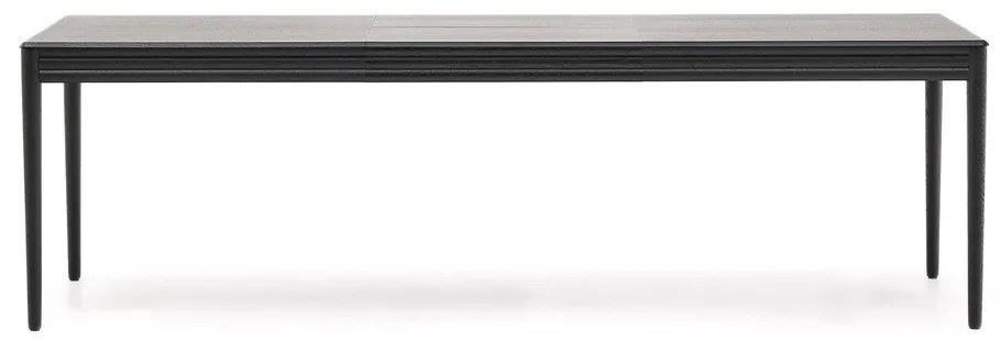 Rozkladací jedálenský stôl s prídavnou doskou v dekore duba 90x160 cm Lenon – Kave Home