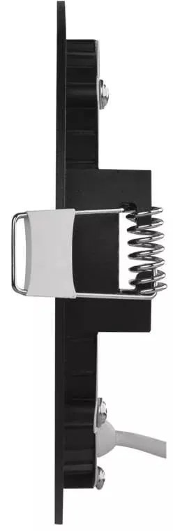 EMOS Čierny vstavaný LED panel guľatý 120mm 7W CCT Premium ZD1323