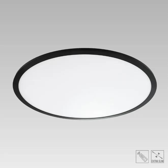 PREZENT Stmievateľné stropné LED svietidlo KRATON II, 40W, teplá biela-studená biela, okrúhle, čierne