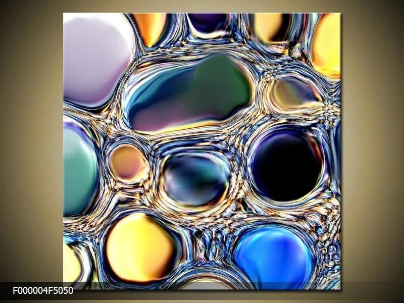 Obraz na plátne Dúhové bubliny, Štvorec 50x50cm 33.68 €