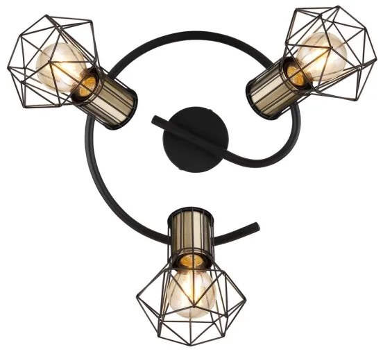 Globo 54017-3M - Bodové svietidlo PRISKA 3xE27/40W/230V