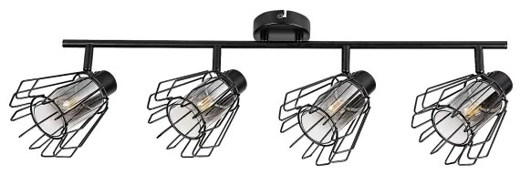 Rabalux 73070 - Bodové svietidlo EMERENCIA 4xE14/40W/230V