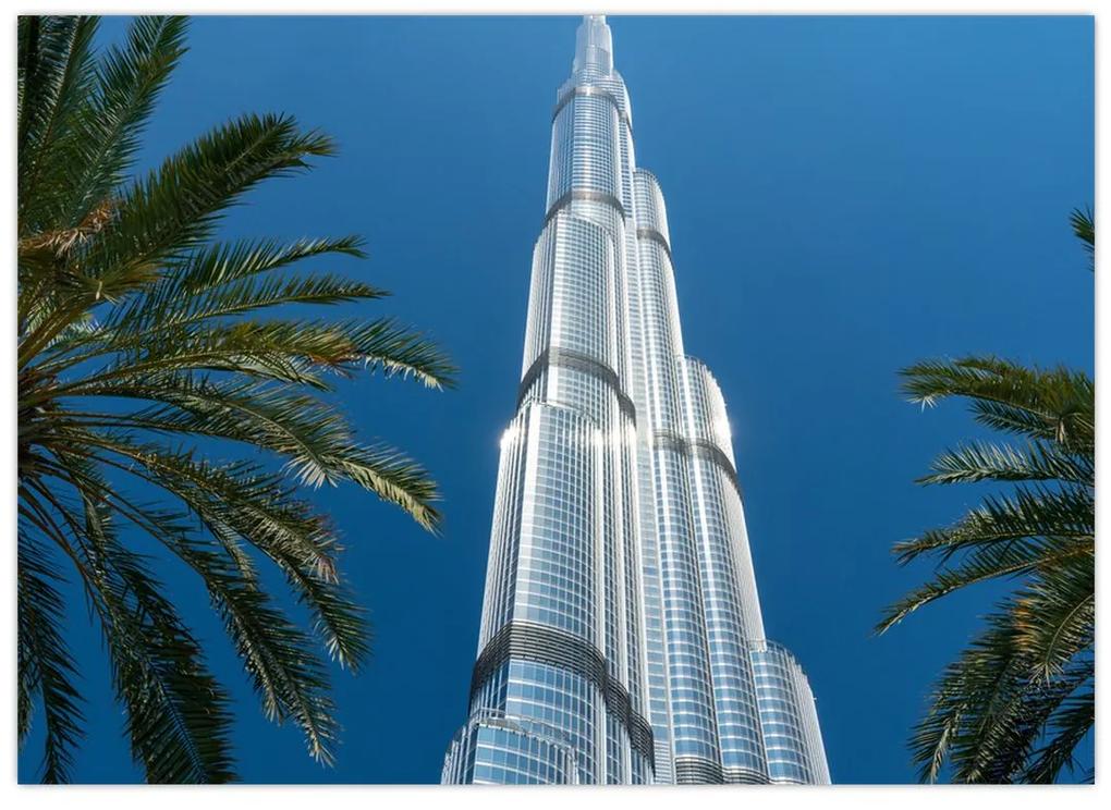 Sklenený obraz - Burj Khalifa (70x50 cm)