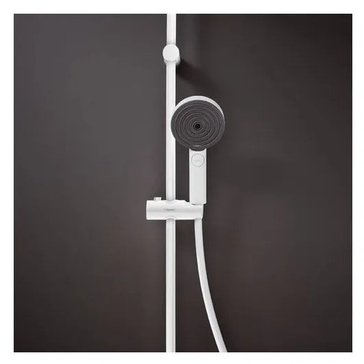 Hansgrohe Pulsify Select S - Ručná sprcha 105 3jet Relaxation EcoSmart, biela matná 24111700