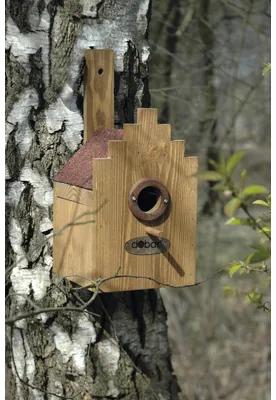 Vtáčia búdka drevená Dobar 15 x 22 x 25 cm domček