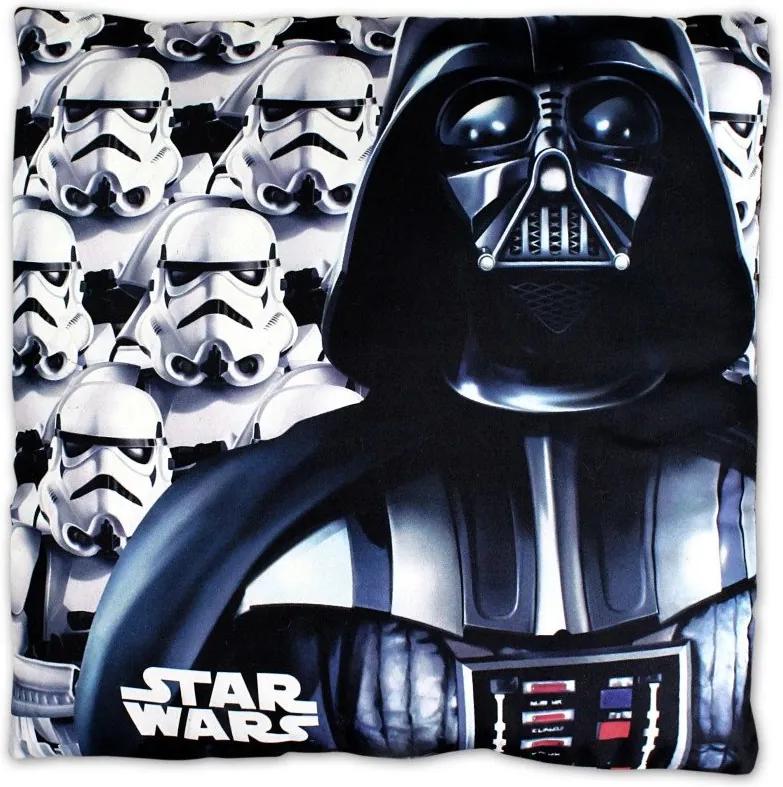 Vankúš Star Wars - Hviezdne vojny -  Darth Vader a Stormtrooperi - 40 x 40 cm