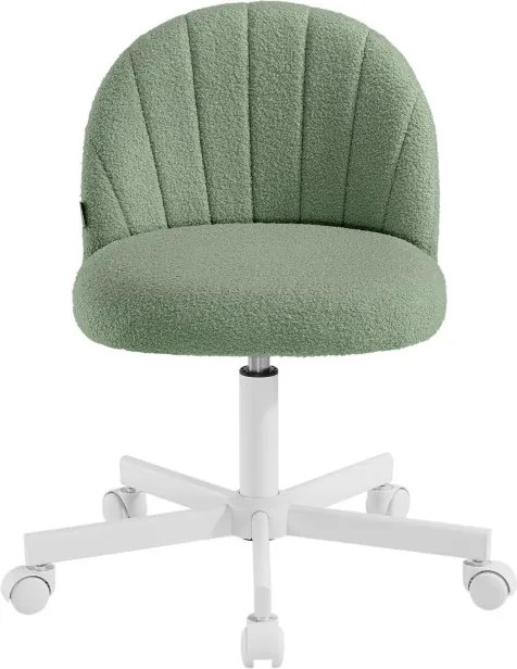 Kozmetická stolička s kolieskami TEDDY OBGB35027C101 zelená