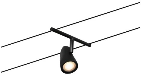 Paulmann 94469 - SADA 5xGU5,3/10W Bodové svietidlo CUP 230V čierna