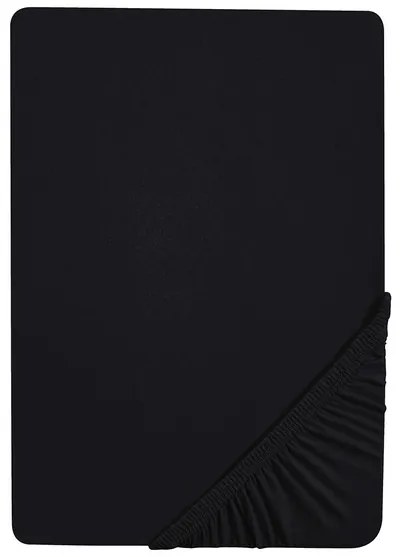 Biberna Napínacia plachta (čierna, 140 – 160 x 200 cm)  (100226989)