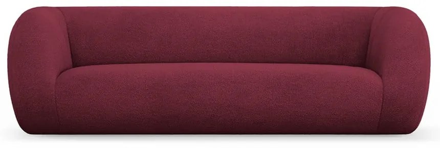 Vínová pohovka z textílie buklé 230 cm Essen – Cosmopolitan Design