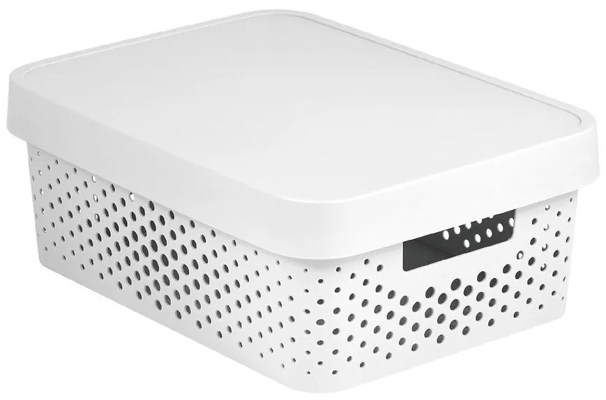 Nádoba s vekom 11l 229167 biela