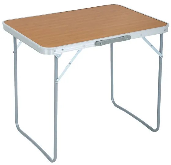 Turistický stolík ARES 70x50 cm drevený