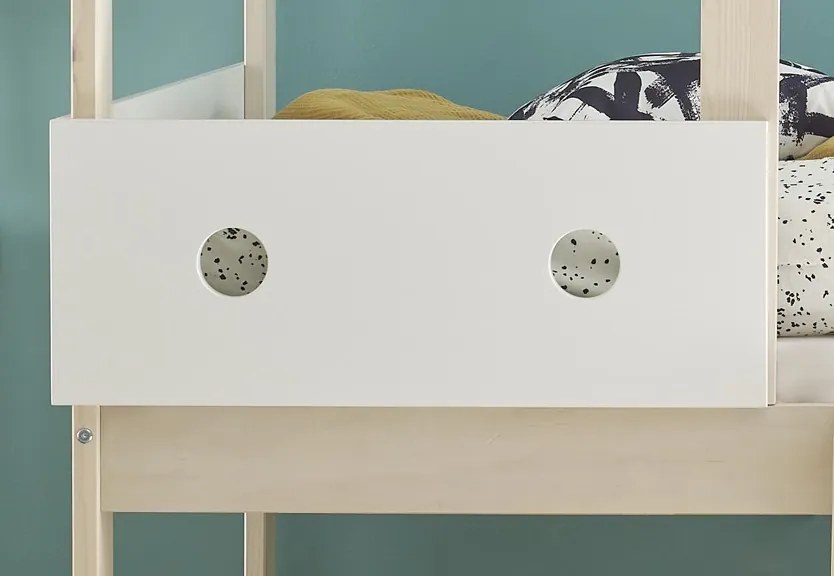 Detská posteľ Cortino 90x200 cm, domeček se stříškou