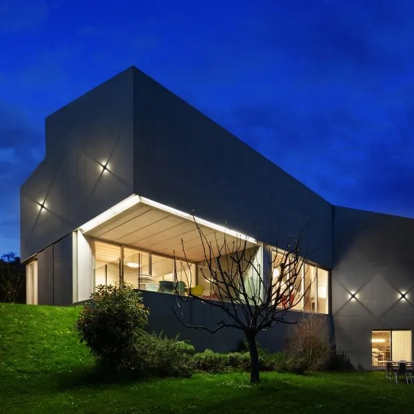 Redo 90500 -LED Vonkajšie nástenné svietidlo MILESTONE 4xLED/3W/230V IP54 antracit