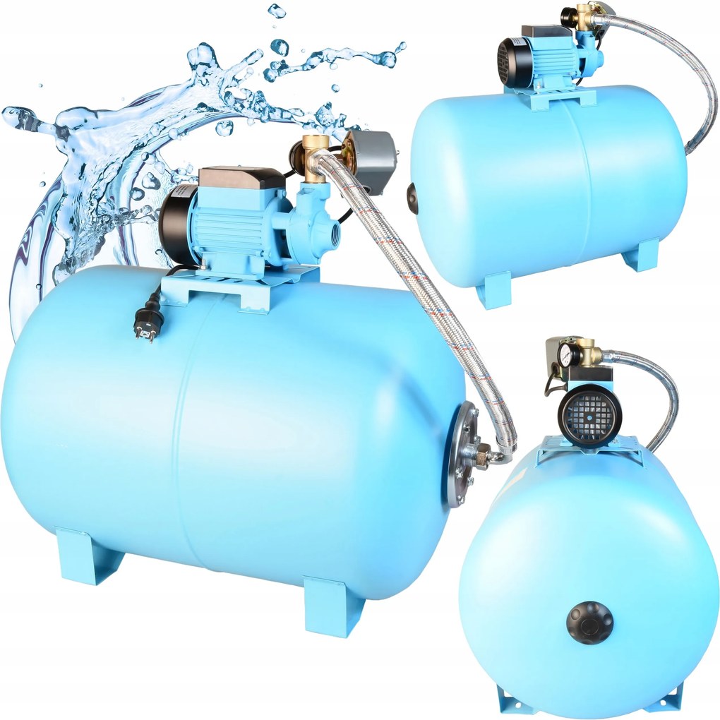 Pumpa Do Domu Na Vodu Hydrofor 100L Hydroforová súprava Qb Veľká Tichá Účinná