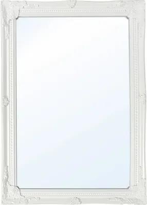Zrkadlo Lisabon biele 50x70 cm