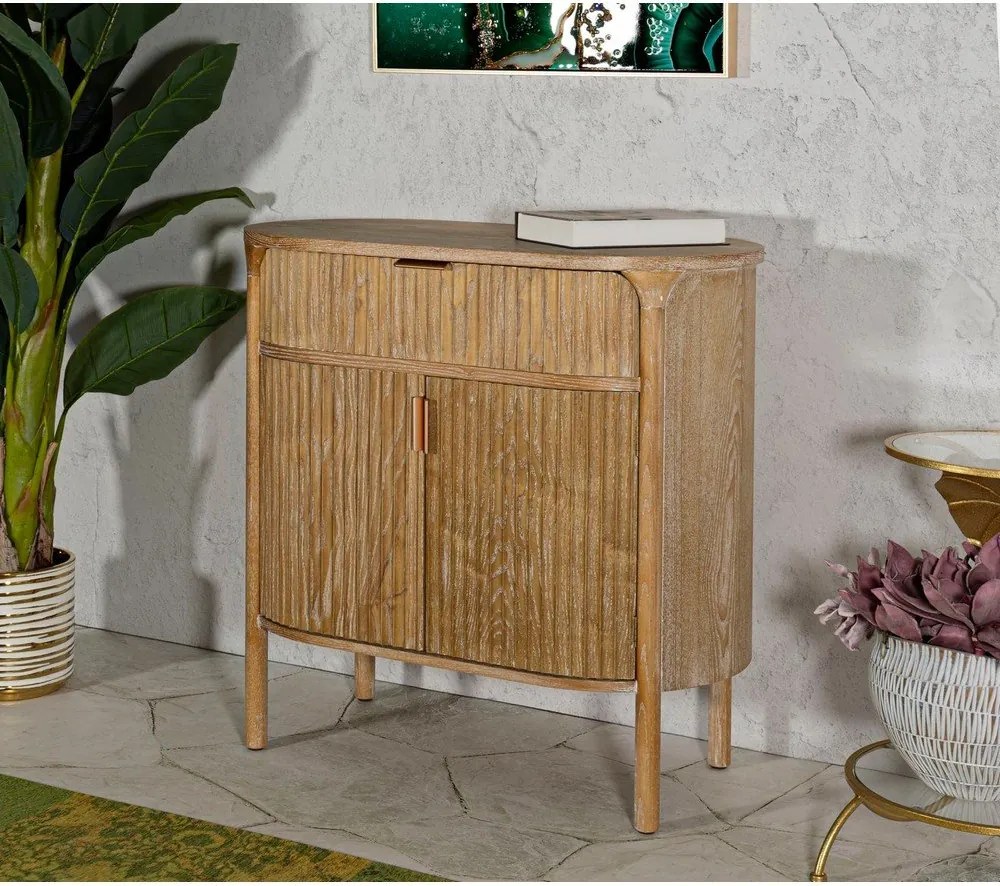 Komoda z jedlového dreva v prírodnej farbe 81x82x46 cm Gothenburg – Mauro Ferretti