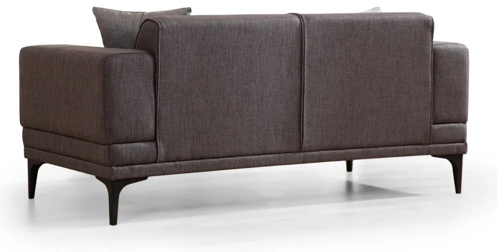 Dvojmiestna pohovka Horizon 170 cm tmavo sivá