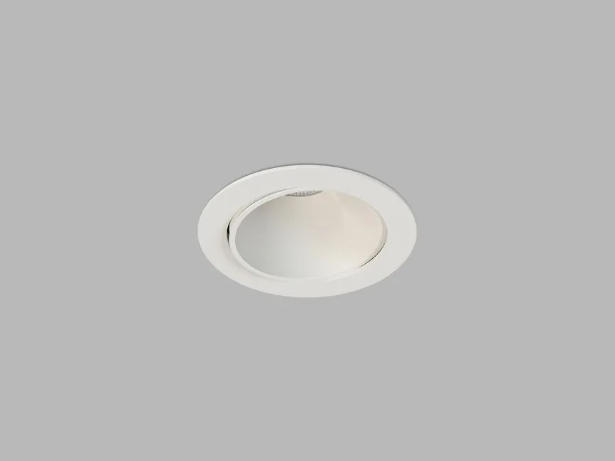 LED2 2236851DT Zapustené svietidlo ZERO II TILT LED 8W, 3000K/3500K/4000K, 880lm, IP54, biela, TRIAC