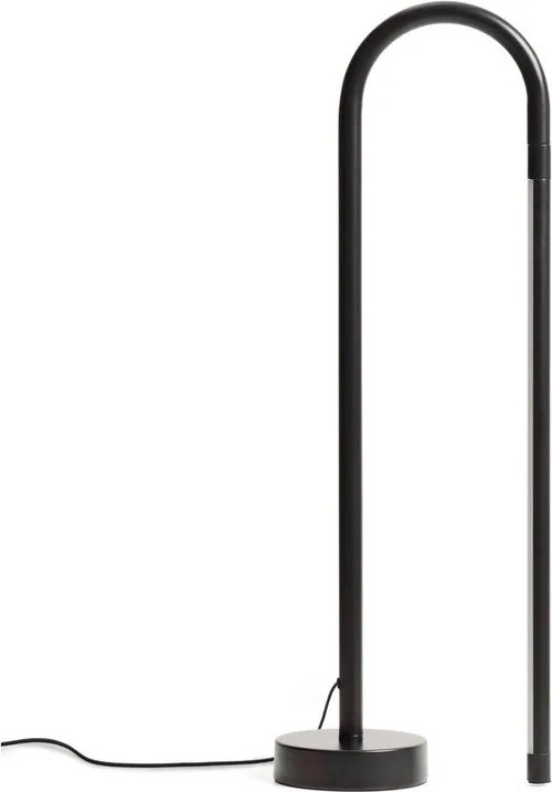 Čierna LED stojacia lampa (výška 60 cm) Bow – Kave Home