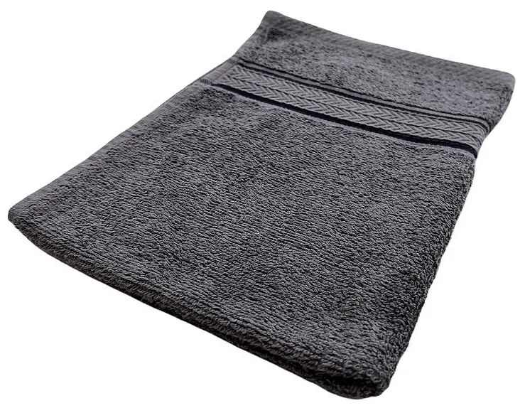 Uterák frotte 40x60 šedá