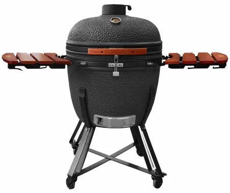 keramický gril kamado Dellinger Smoke&Fire 23,5" Black Lava Air