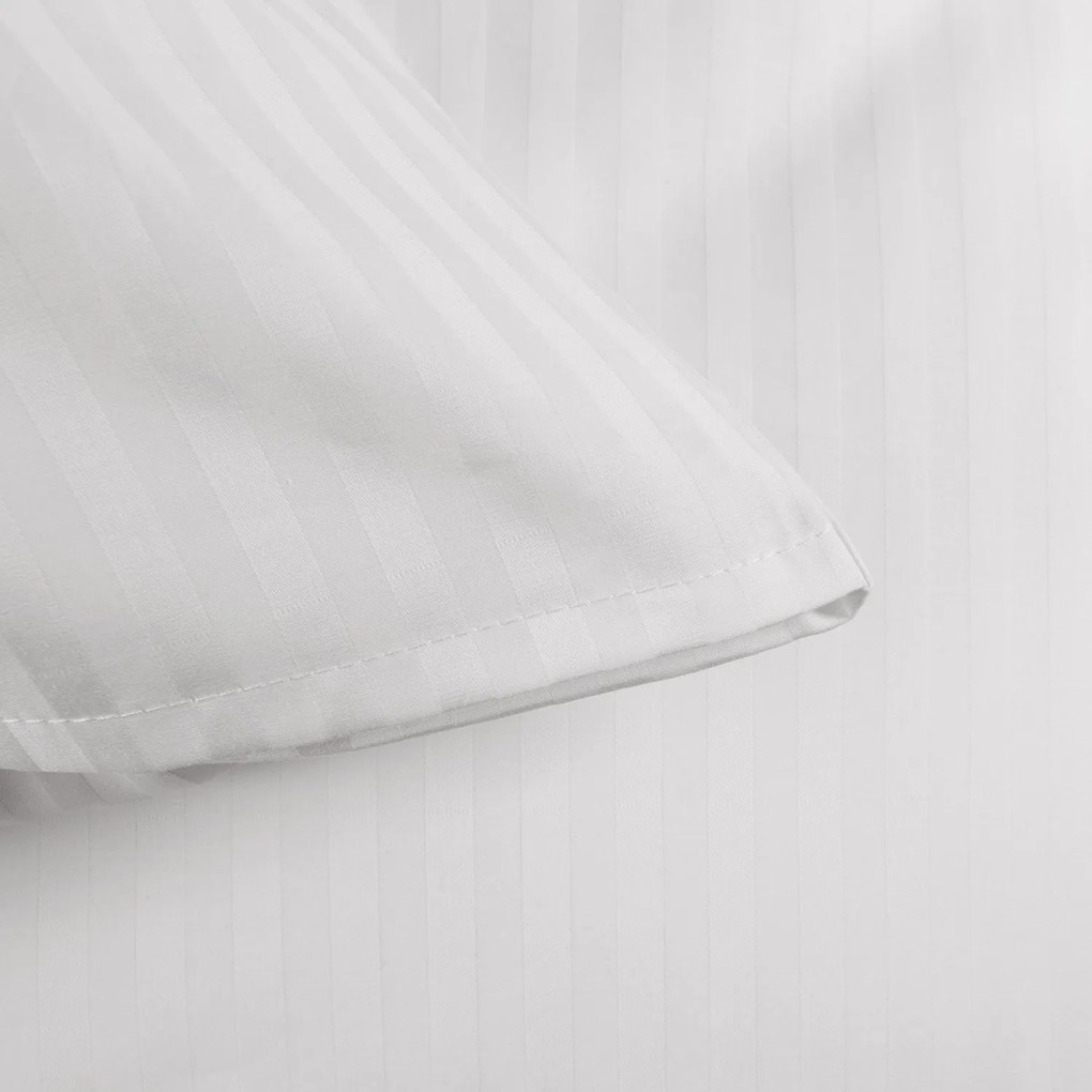 BAVLNENÁ OBLIEČKA NA VANKÚŠ STRIPES1 70X80 CM BIELA