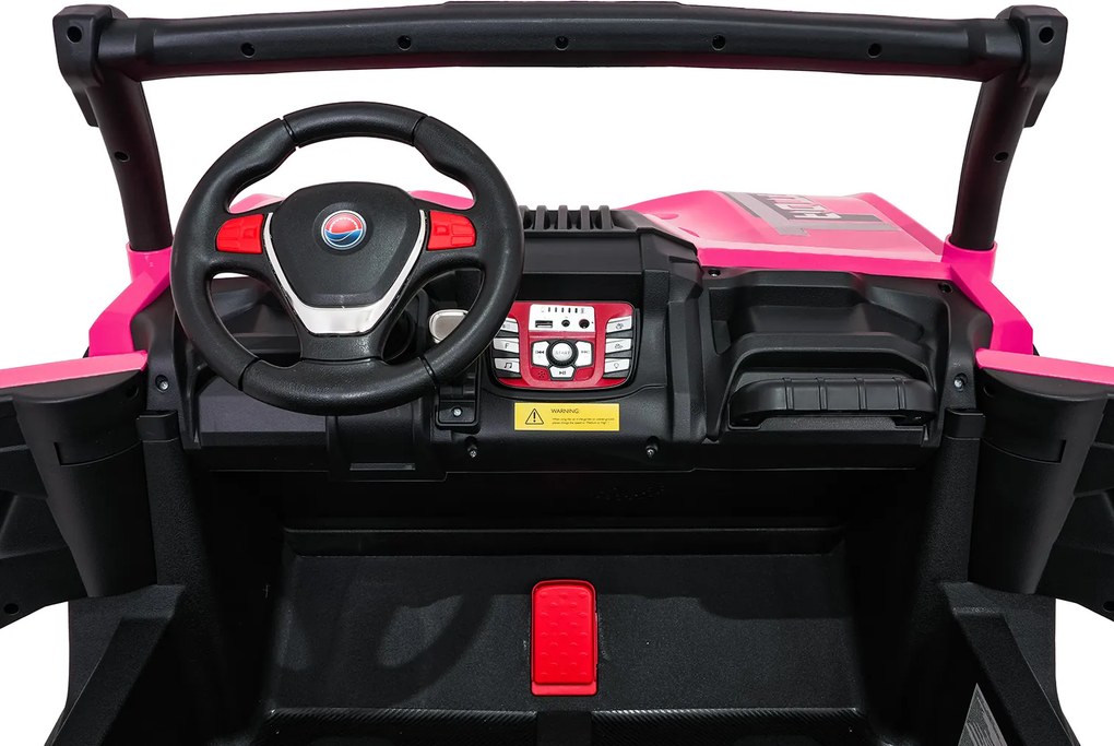 Ramiz Elektrická bugina Gravity pre deti ružová + pohon 4x4 + diaľkové ovládanie