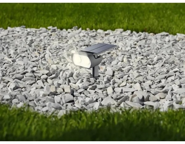 Globo 36020 - LED Solárne svietidlo 2v1 LED/6,4W/3V IP65