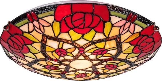Brilagi - Tiffany vitrážové stropné svietidlo GARLAN 2xE27/60W/230V