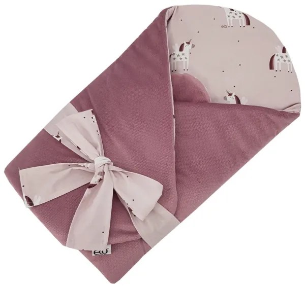 EKO - Zavinovačka bavlnená UNICORN 75x75 cm