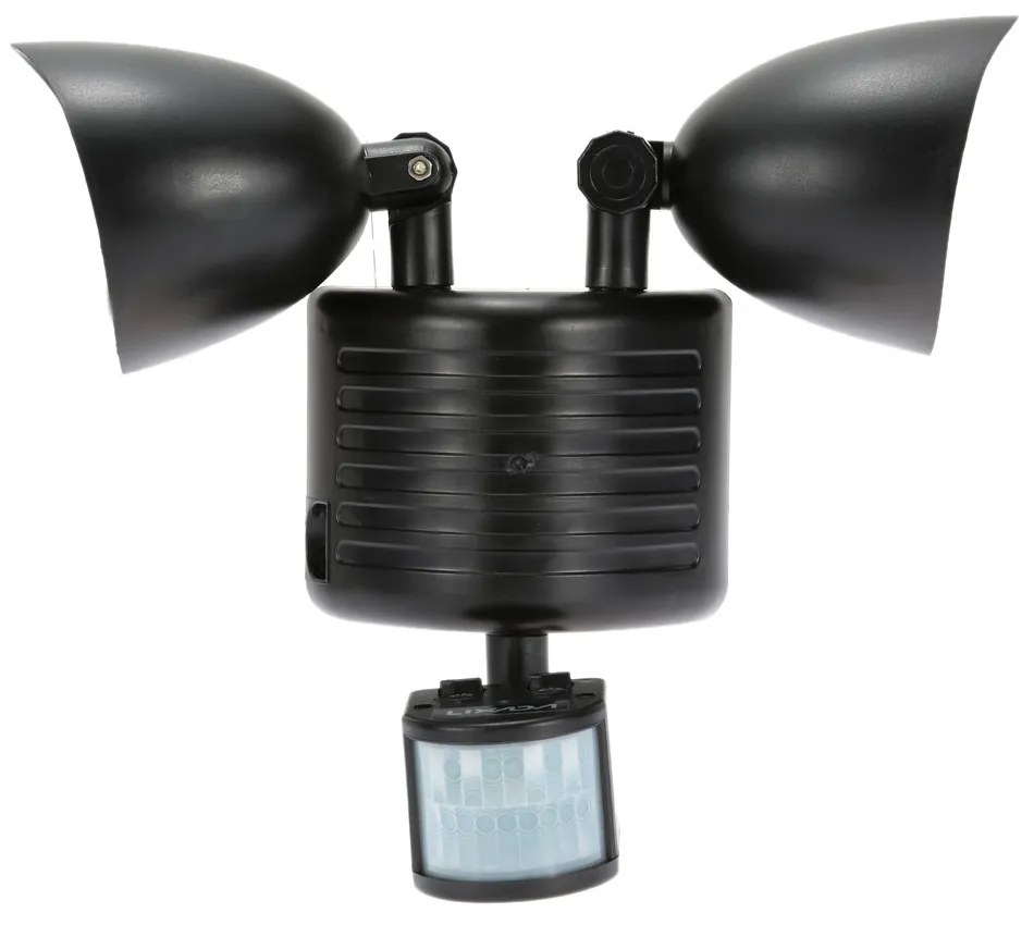 Dvojitá solárna lampa s pohybovým senzorom