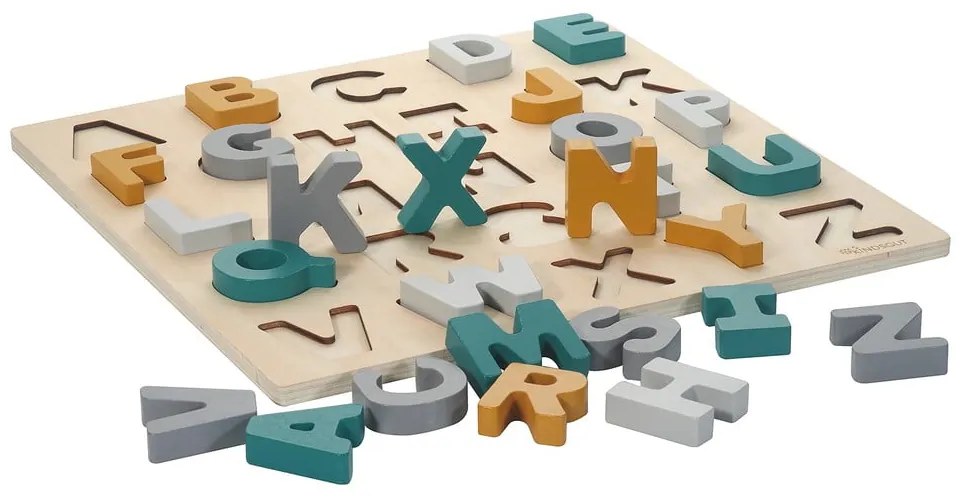 Drevené vkladacie puzzle (počet dielikov 25) Caspar – Kindsgut