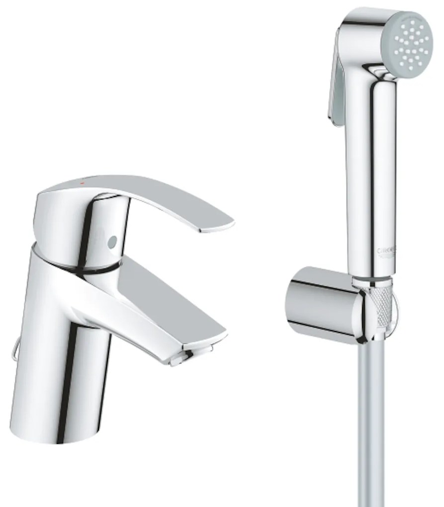 Umývadlová batéria Grohe Eurosmart New s bidetovú spŕškou chróm 23124002