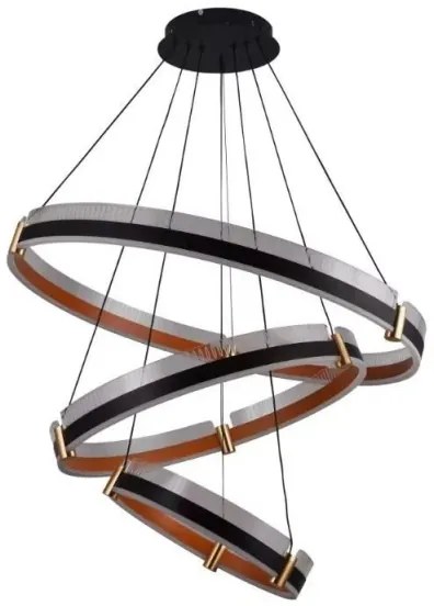 LED Stmievateľný luster na lanku LED/240W/230V 3000-6500K + diaľkové ovládanie