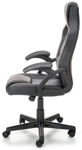 Kancelárska stolička KENU čierna/šedá