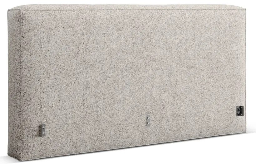 Béžové čalúnené čelo postele 249x100 cm Olivia – Micadoni