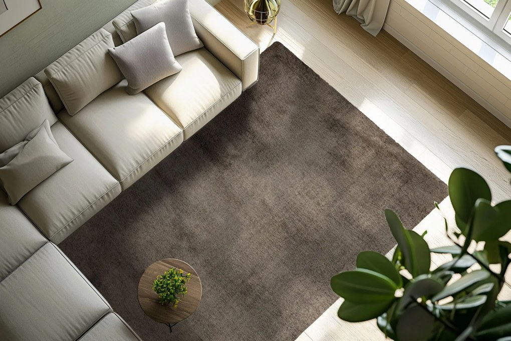 Kusový koberec Eternity 500 Wallnuss, 80x150, šedá, obývacia izba, Obsession