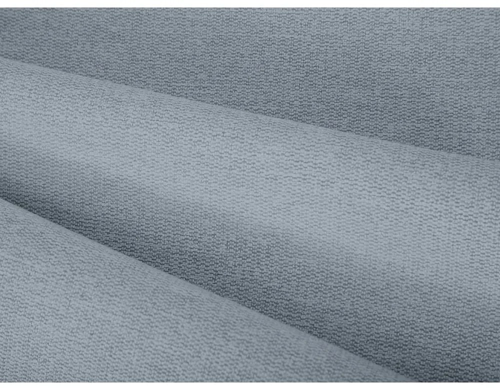 Svetlomodrá čalúnená dvojlôžková posteľ s úložným priestorom s roštom 180x200 cm Casey – Mazzini Beds