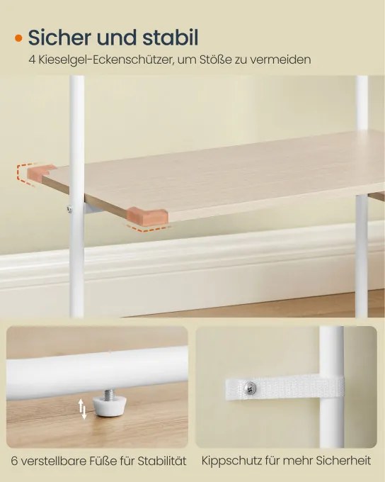 Otvorená šatníková skriňa RGR012K01